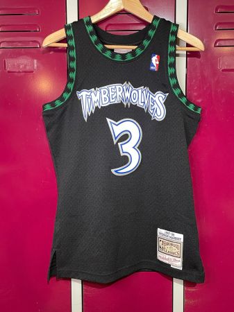 MITCHELL & NESS MINNESOTA TIMBERWOLVES "MARBURY" JERSEY SZ:S