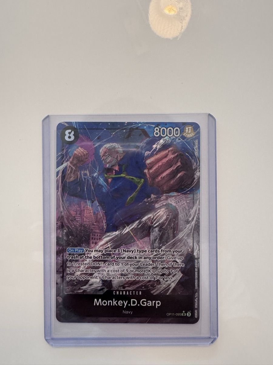 Bandai Carte collezionabili: Monkey D Garp - OP11-095 – Nuovo (secondo la descrizione) da Seon venduto da baeruu