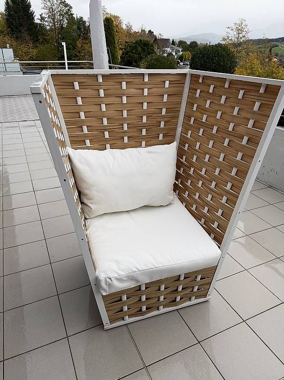 Poltrone: 2 Gartensessel mit Sichtschutz – Usato da Ruswil venduto da Mega3 1