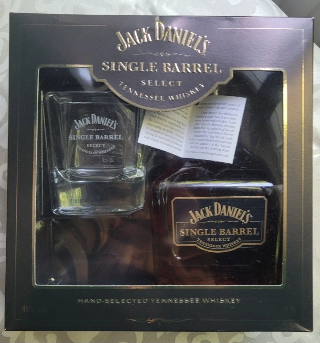 Jack Daniels Spiritueux: Jack Daniels Single Barrel Select Geschenk Set (2012) – Neuf avec emballage d'origine à Lufingen par swavy 5
