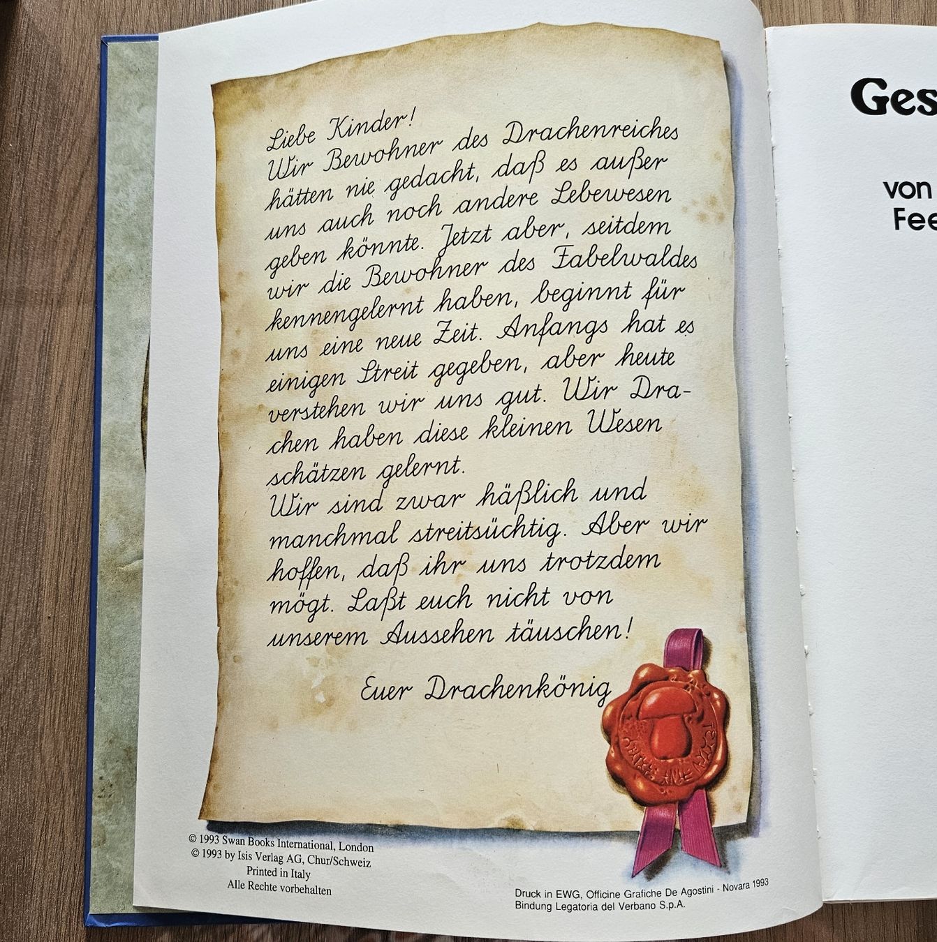Libri: Geschichten aus dem Fabelwald – Usato da Rüschlikon venduto da niwa 3