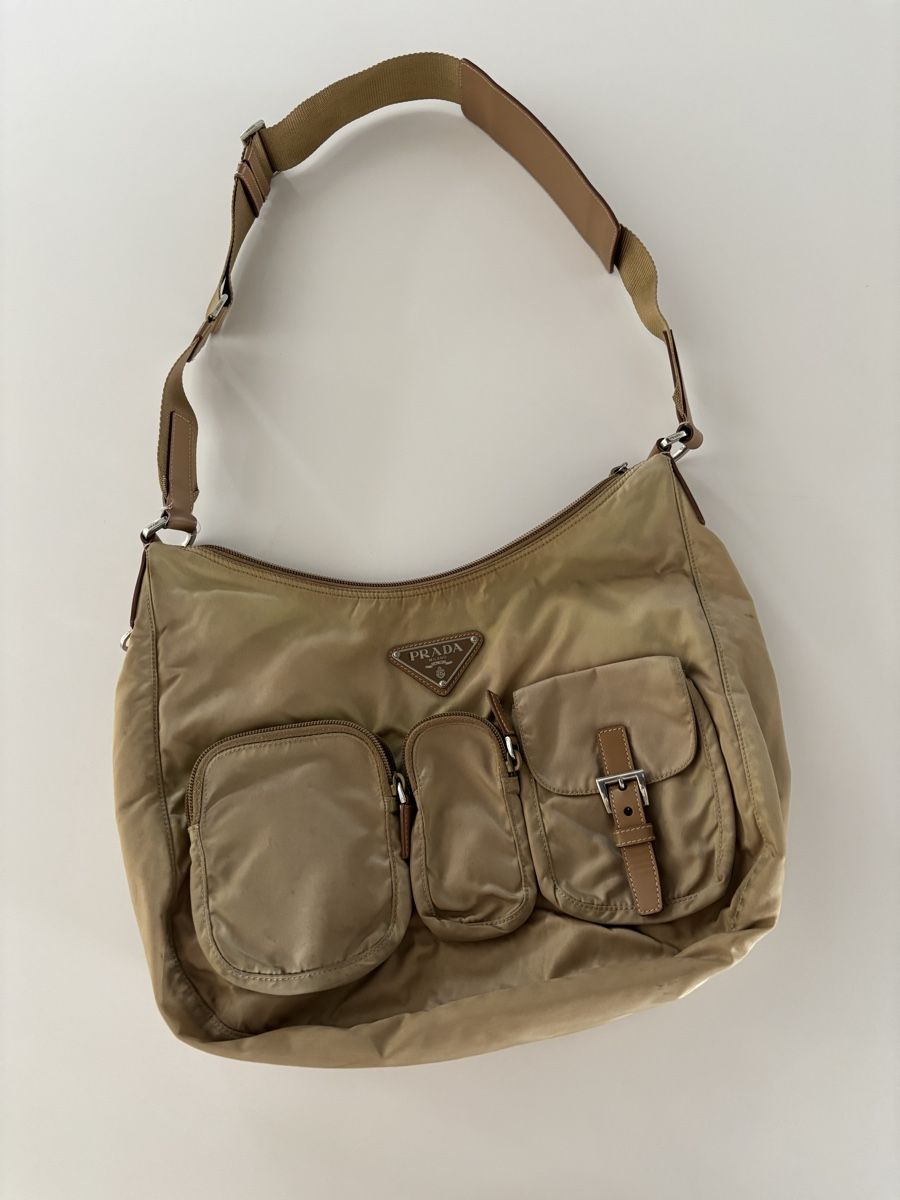 Prada Borse: Vintage Prada bag, nylon and leather – Usato da Bulle venduto da lalooo