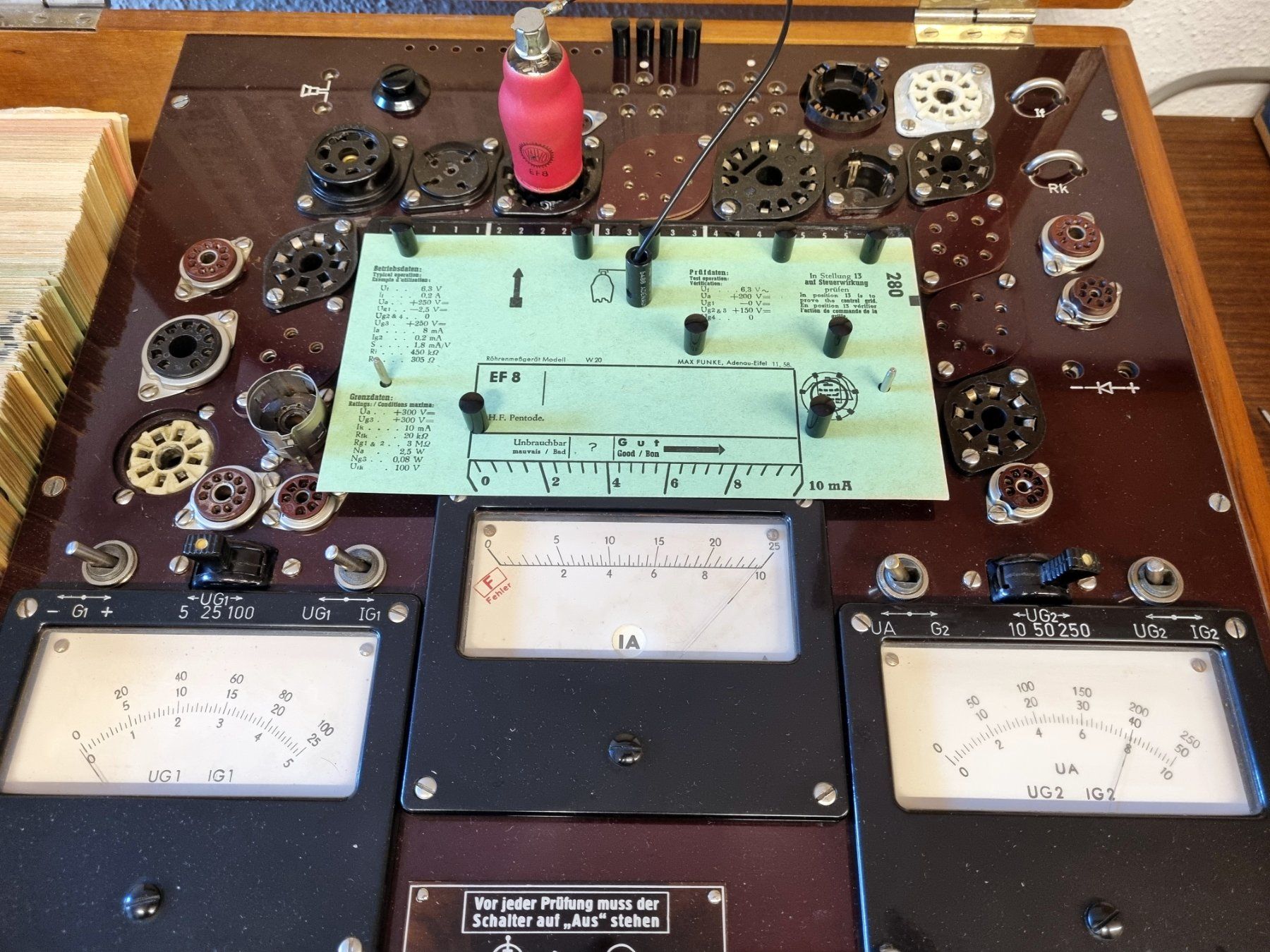 Componenti elettronici: VALVO EF8 – Nuovo (secondo la descrizione) da Wettingen venduto da Xtra0 1