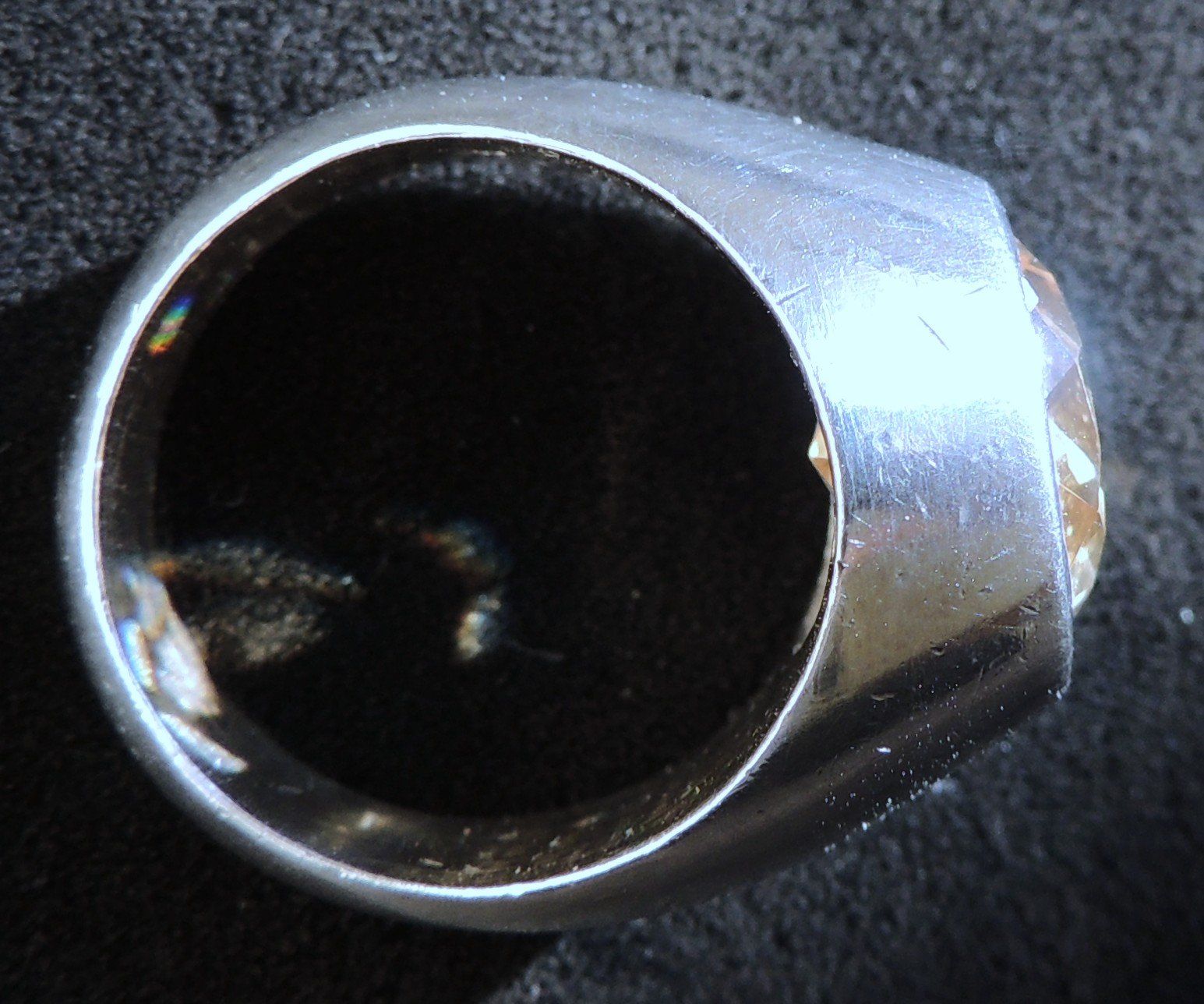 Anelli: Citrin Silber 925 Fingerring Gr. 59 – Usato da Waldenburg venduto da schaller707 4