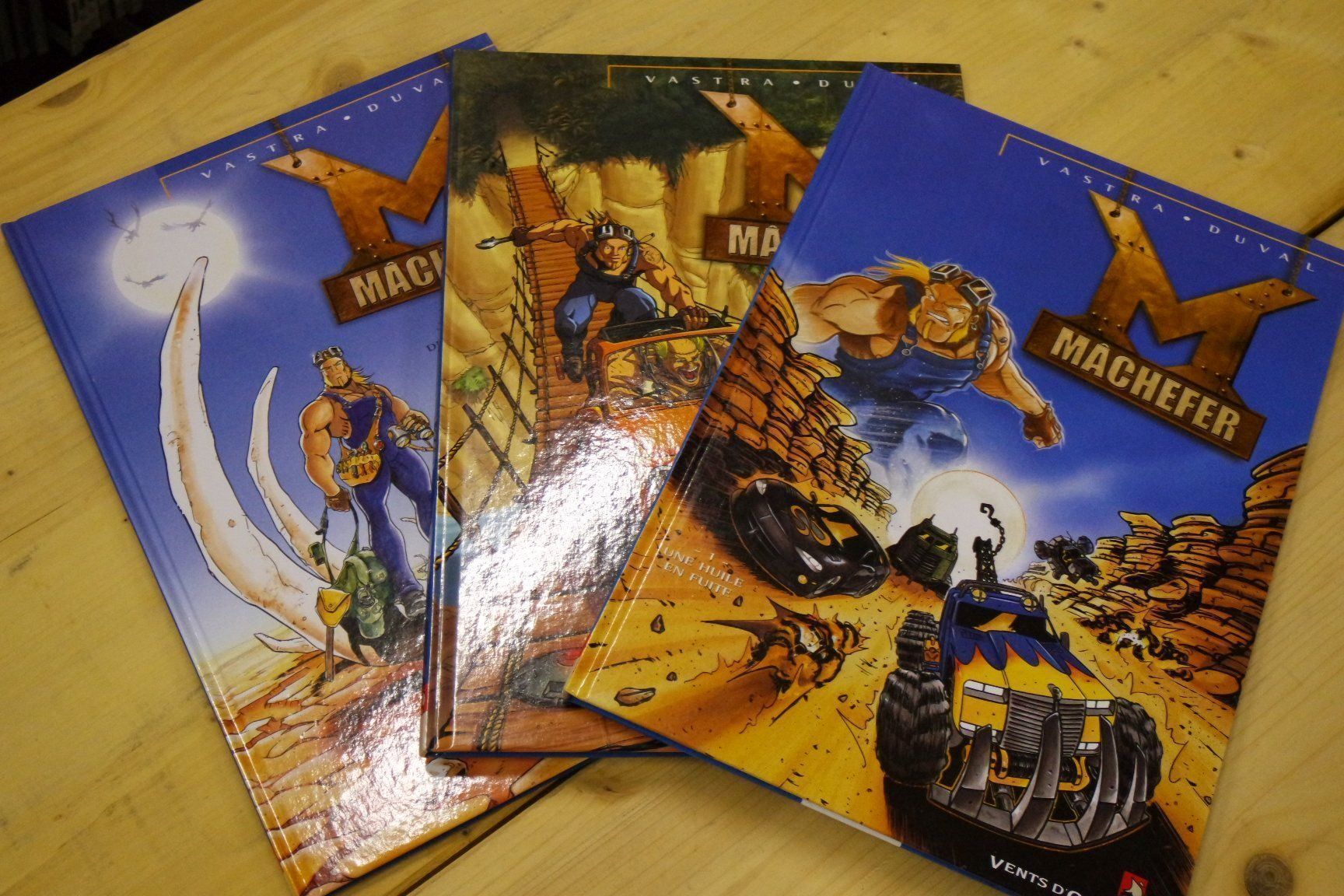 BD: MÂCHEFER    °°°° COMPLET 3 ALBUMS °°°° – D'occasion à Avenches par WEBHobby
