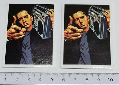 Sticker: Eminem - 2 Aufkleber – Nuovo (secondo la descrizione) da Wilen b. Wollerau venduto da morethanmusic