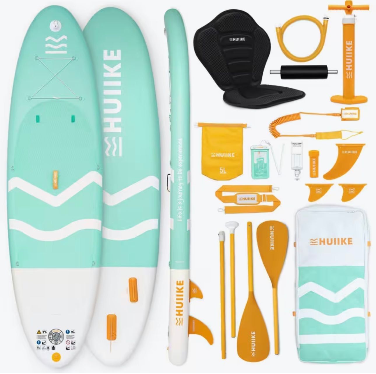 Tavole da surf e di nuoto: HUIIKE  - Stand Up Paddle Board - NEU – Nuovo (secondo la descrizione) da Schaffhausen venduto da schatzkiste69 1