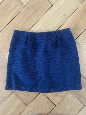 Jupe NafNaf bleue marine