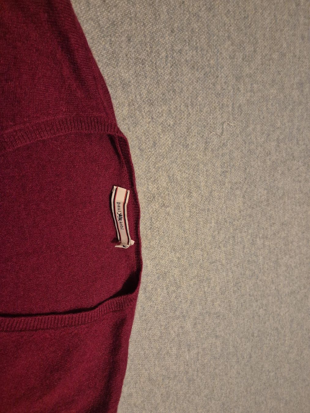Paul Kehl Maglioni & Felpe: Bordeaux roter Kaschmir Pullover, Grösse XL - Winter Hit! – Nuovo (secondo la descrizione) da Herrliberg venduto da SELENONAUTKA 3