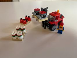 LEGO - EISENBAHN - STAPLER - MIT - PALETTEN - UND - FIGUR