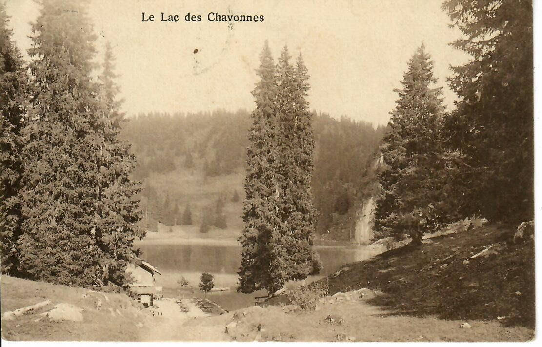 Cartes postales: le Lac des Chavonnes – D'occasion à Hochdorf par Ziegel-16