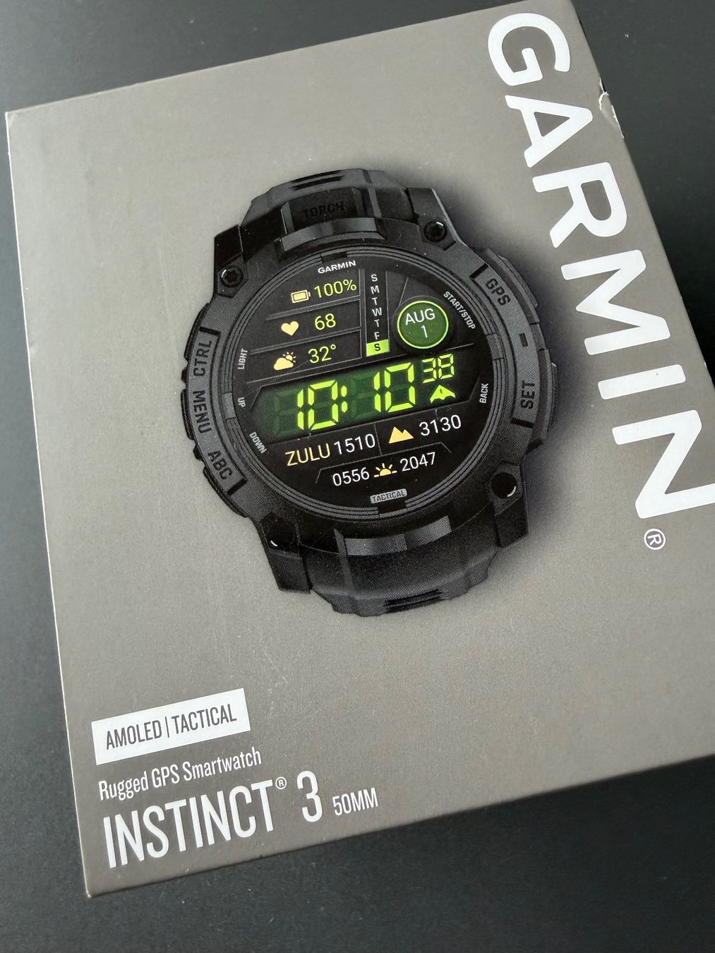 Garmin Smartwatch: Garmin Instinct 3 Amoled Tactical 50mm NEU – Nuovo (secondo la descrizione) da Zürich venduto da Jack.P