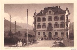 IIanz GR // 1921 Bahnhof Hotel RAR
