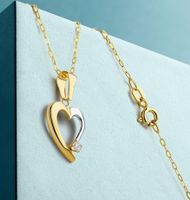 Luxus Halskette aus echt gold