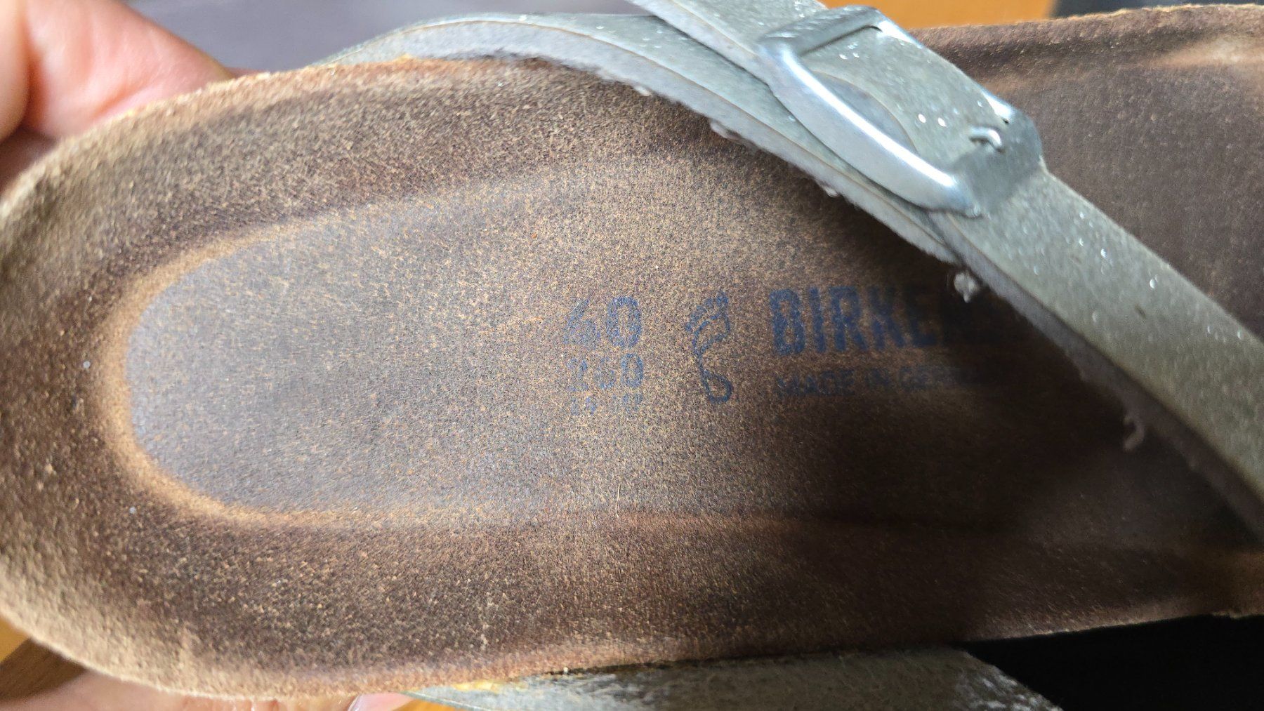 Birkenstock Herrenschuhe: BIRKENSTOCK  Sandale EU 40 – Gebraucht aus Wallisellen von theblacksheep 2