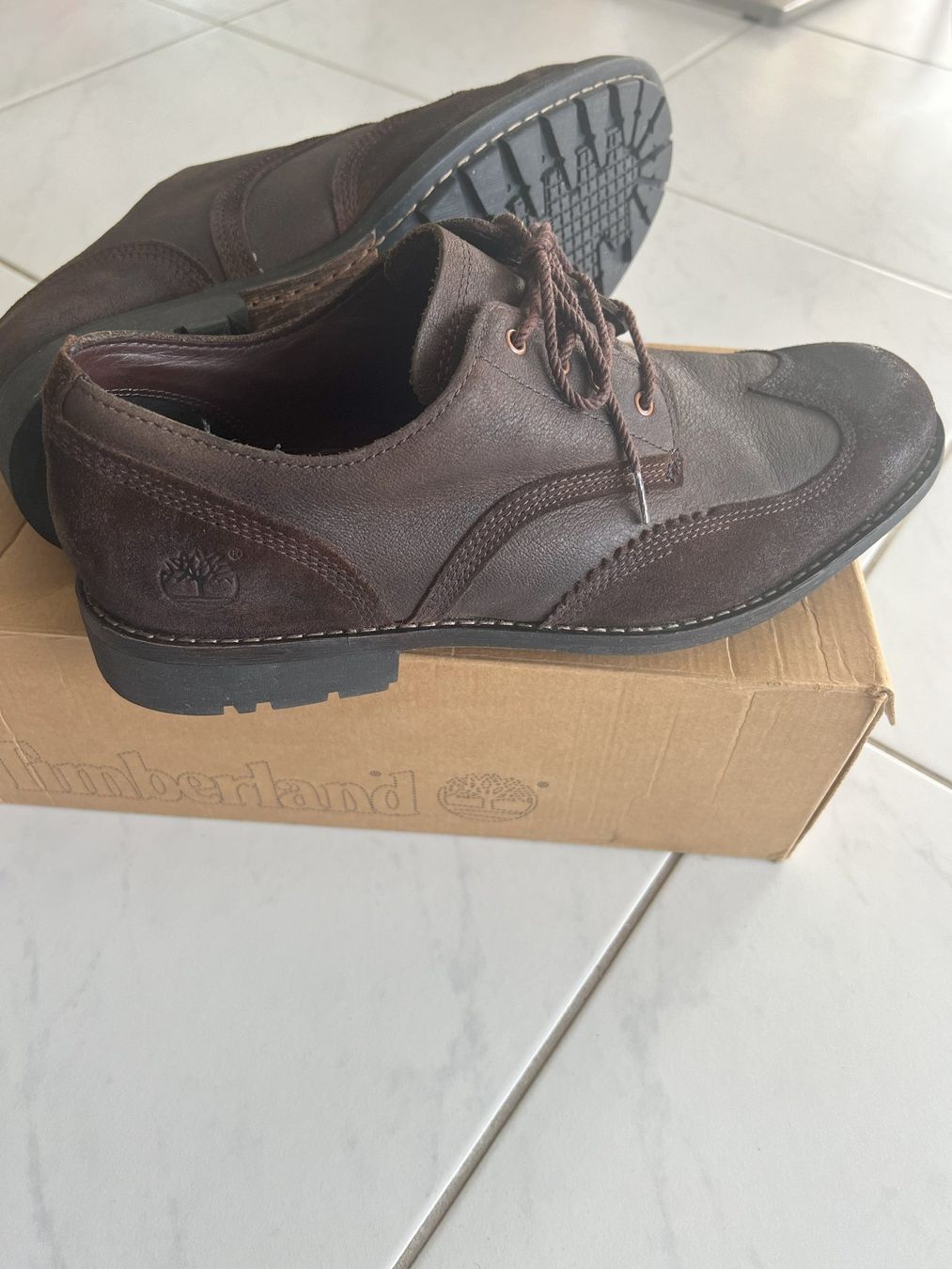 Timberland Scarpe da uomo: Timberland Schuhe Gr. 10.5W / 44.5 weit, Wasserabwesend – Nuovo (secondo la descrizione) da Bassersdorf venduto da pesti29