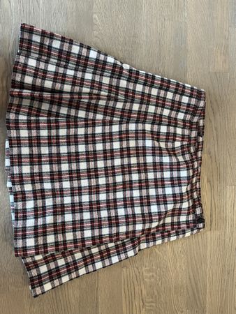 Vintage Schicker Faltenrock Karo