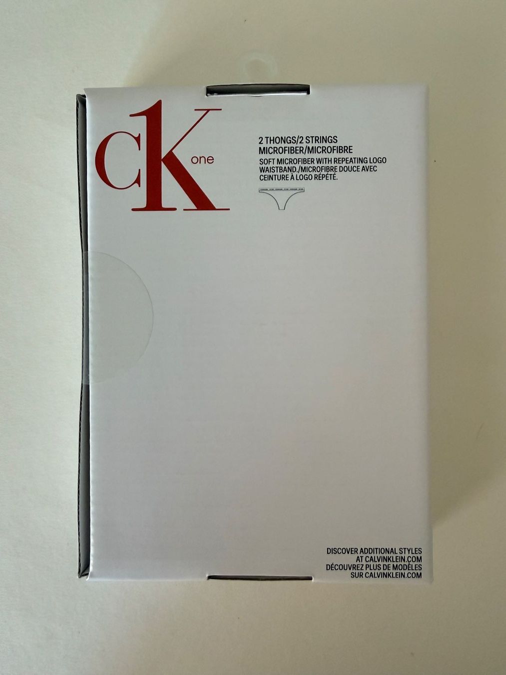 Calvin Klein Altra biancheria intima: CALVIN KLEIN, String Microfibre, Grösse L, 2 Stück in Pink – Nuovo e nell'imballaggio originale da Rudolfstetten venduto da gst_g7xl 2