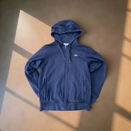 Lacoste Sport Zip-Hoodie – Navy Blau