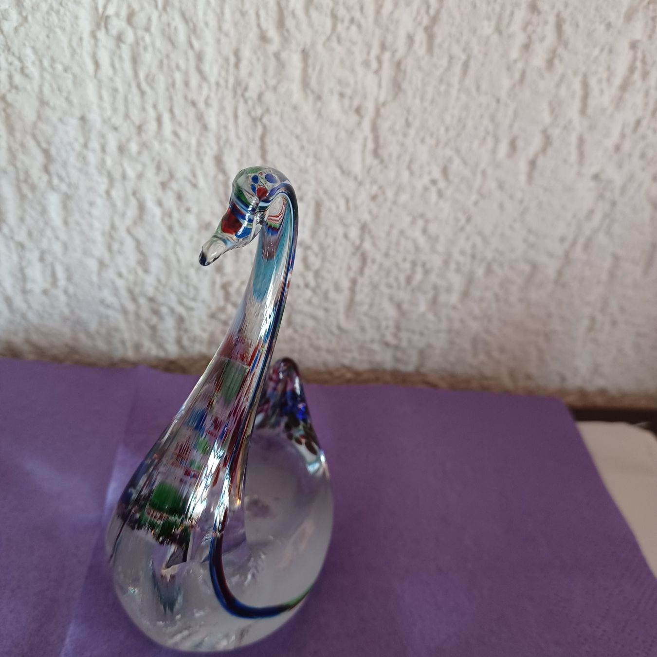 Bicchieri: groser Schwan aus Glas – Usato da Abtwil SG venduto da luupsy 1