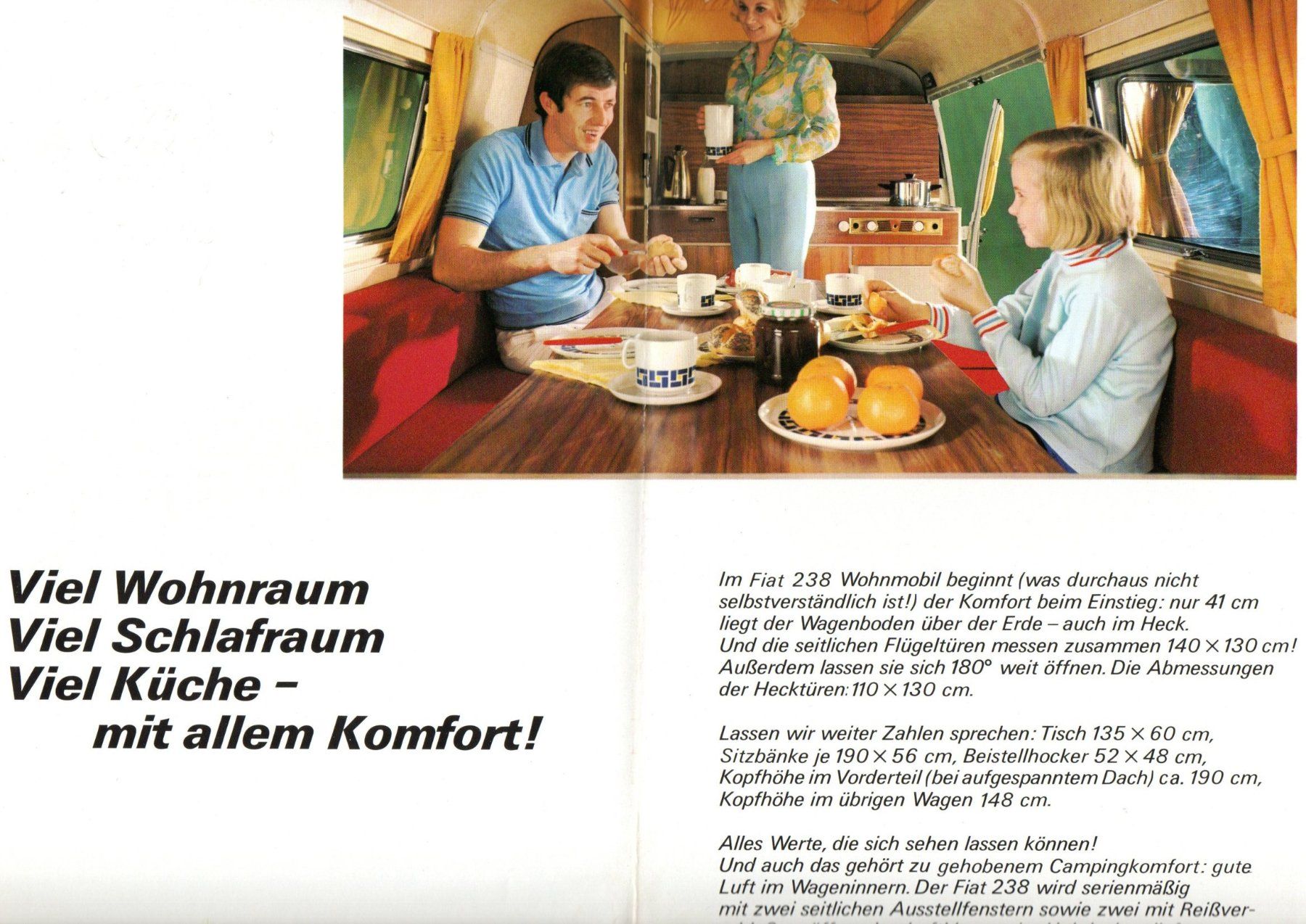Fiat Camping Fahrzeuge: Fiat 238 als Wohnmobil - Original Prospekt – Neu (gemäss Beschreibung) aus Malans GR von Chueche427 5