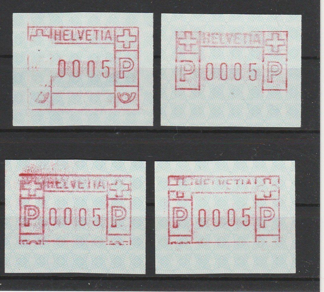 Alle Briefmarken: Teildrucke Nr. 6II – Gebraucht aus Oberglatt ZH von Wiedmi6