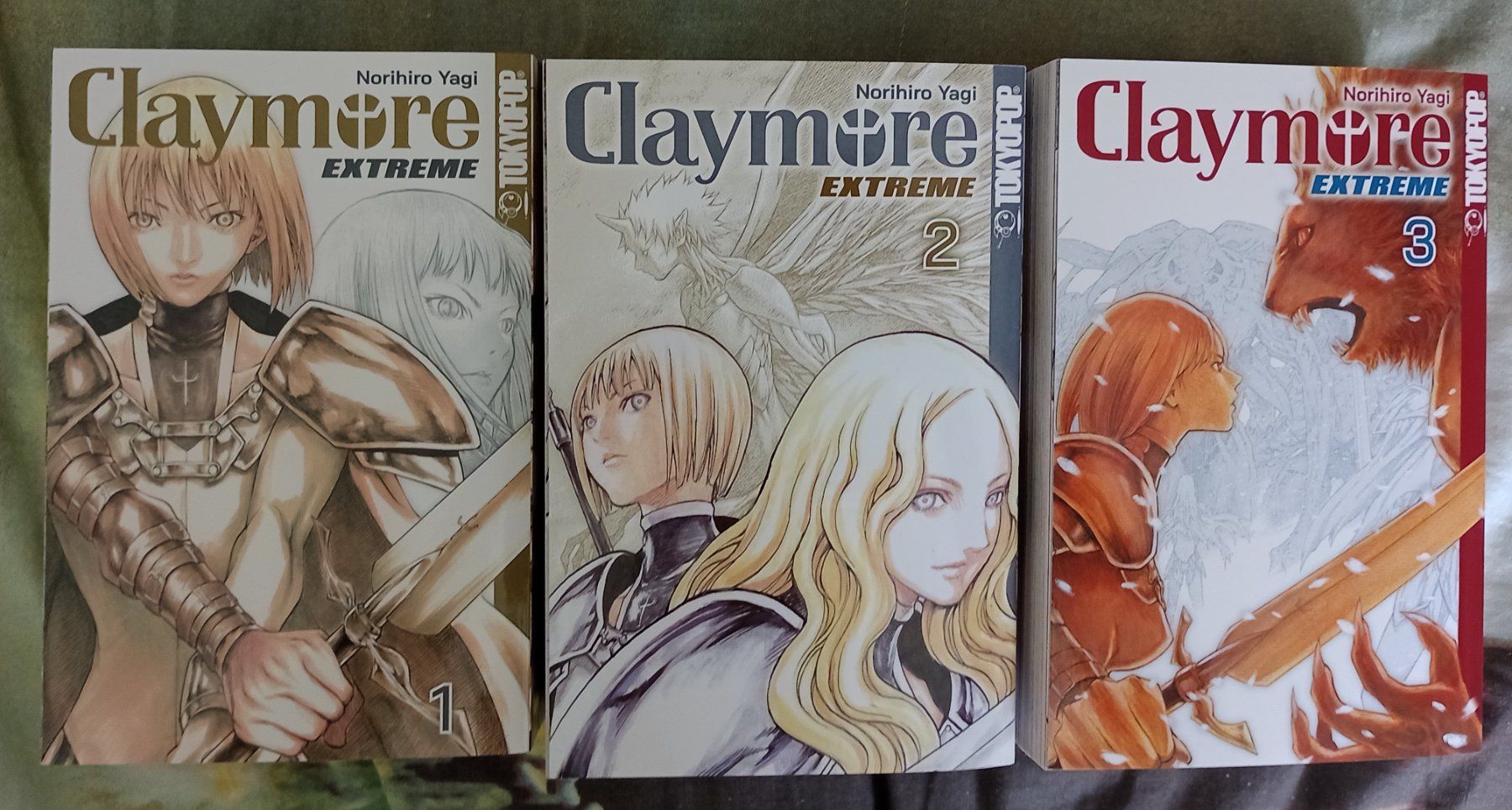 Fumetti: Claymore EXTREME Band 1-3 – Usato da Münchwilen TG venduto da Soul_Silence