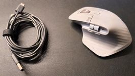 Logi (Logitech) MX Master 3 in grau inkl. 2 Kabel