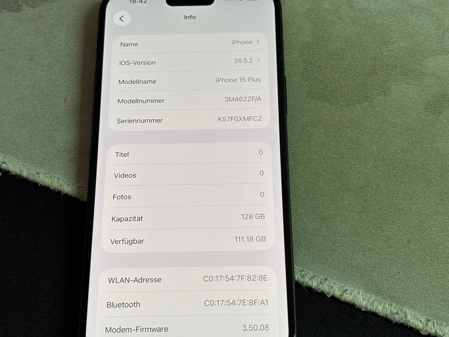 Apple Handys / Smartphones: Iphone 15 Plus 128Gb#15 – Gebraucht aus Au SG von bah_6f5w 6