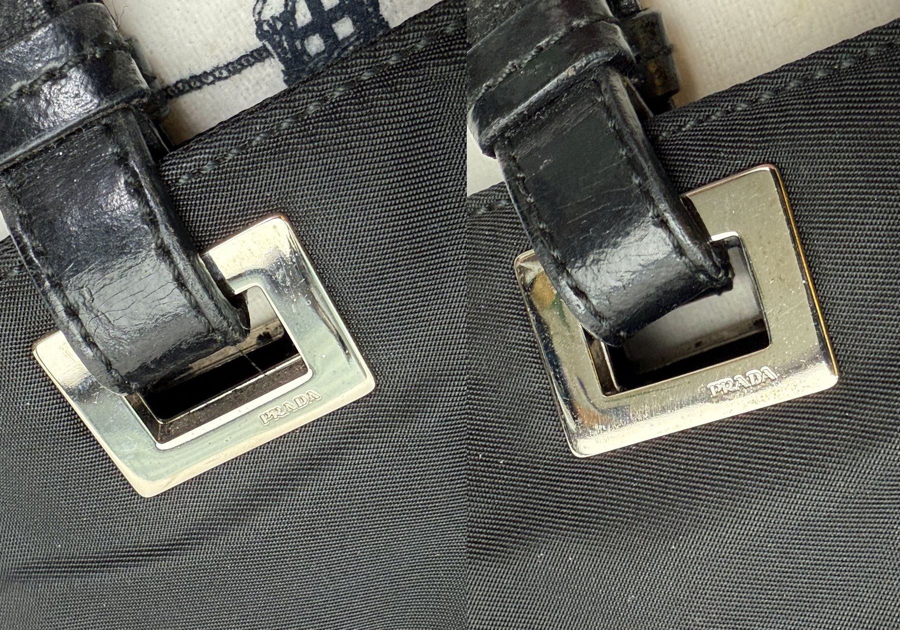 Prada Taschen für Damen: Prada Tessuto Acciaio + dust bag – Gebraucht aus Genève von rosebud635 8
