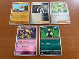 Pokemon Reverse Karten Set (Versand gratis)
