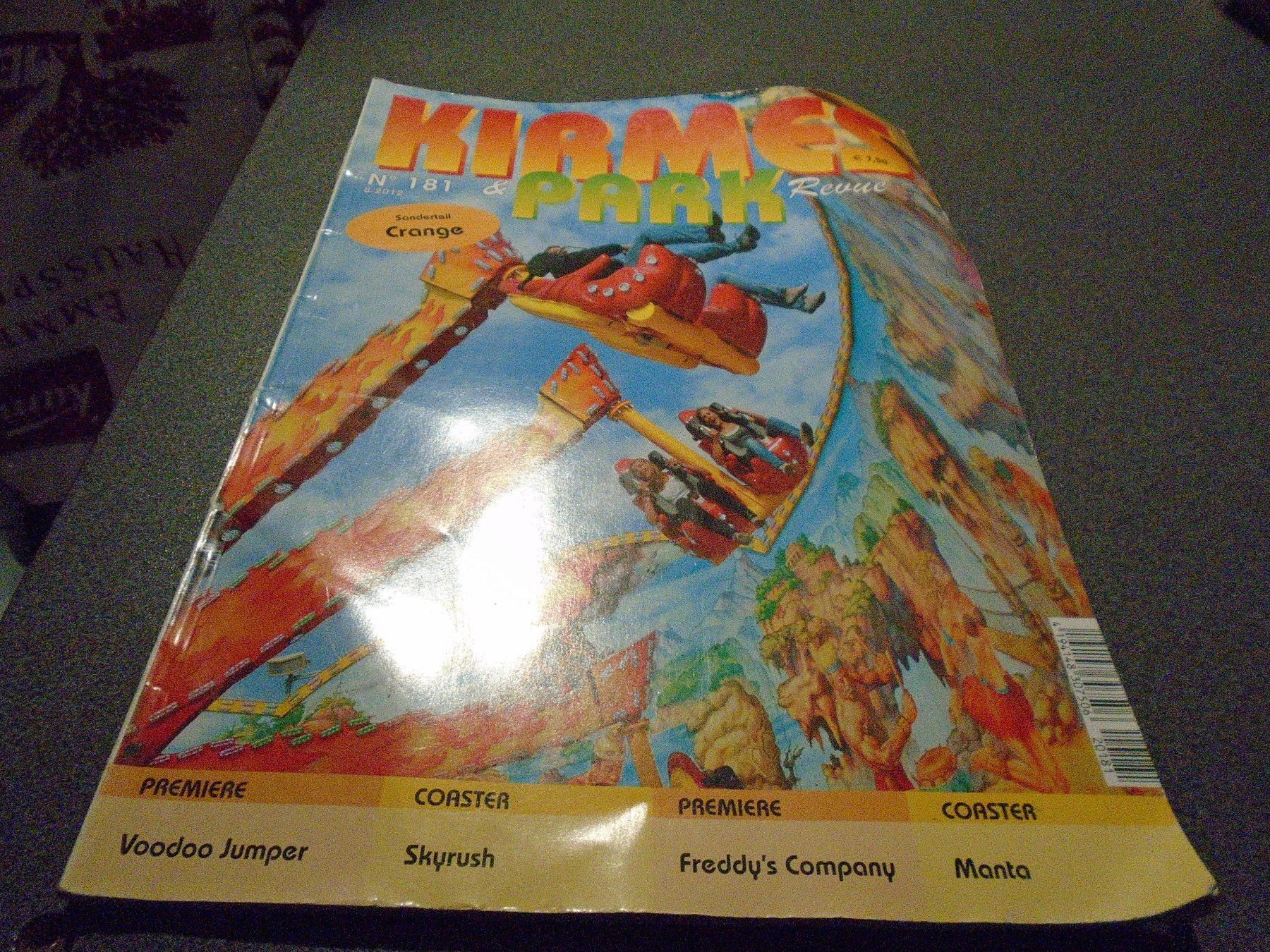 Zeitschriften & Magazine: Kirmes & Park Revue Nr. 181, 8/2012 – Gebraucht aus Zürich von Motzkuh