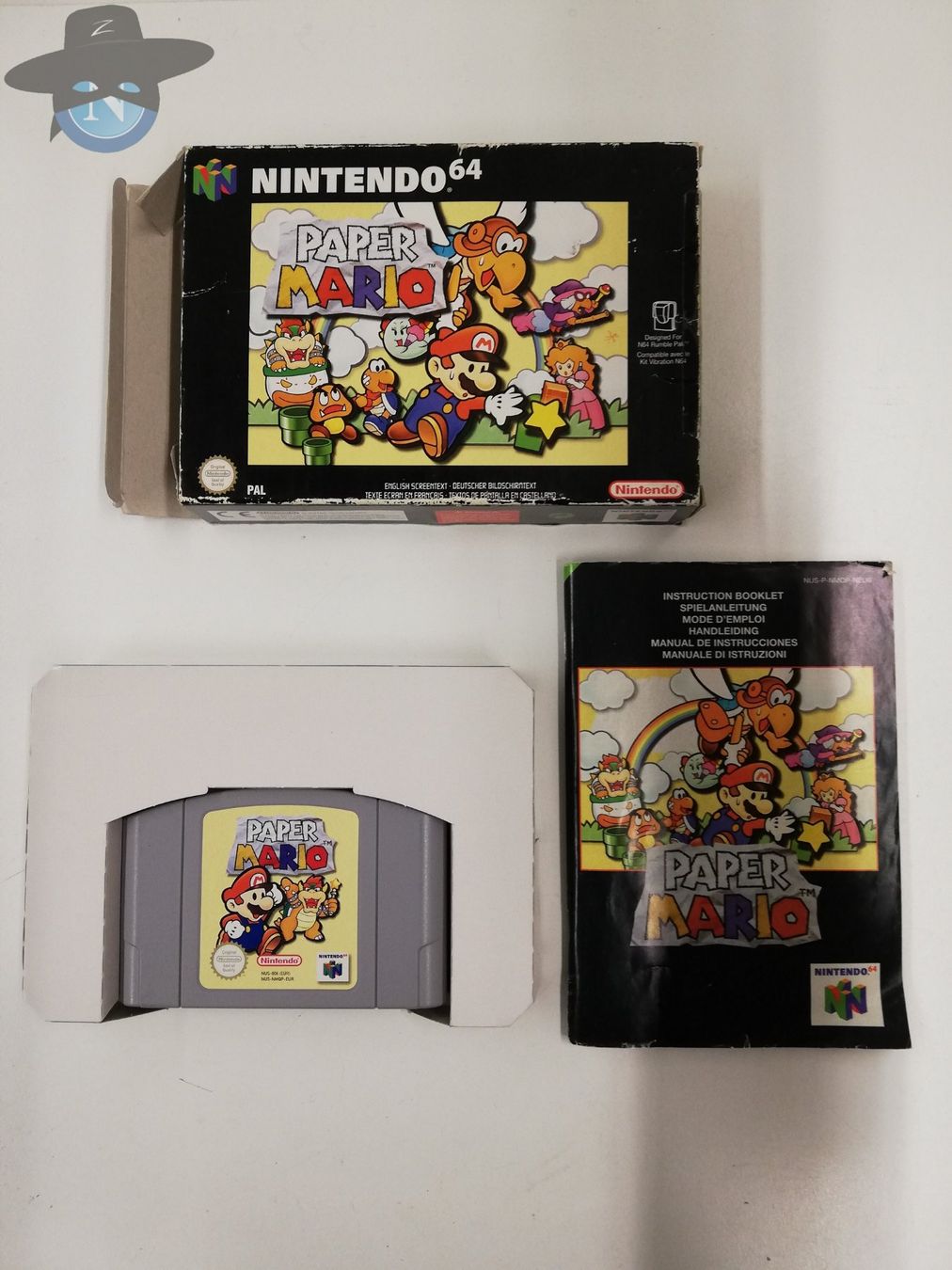 Nintendo Giochi: Paper Mario / Nintendo 64 N64 – Usato da St. Gallen venduto da zorro_dc