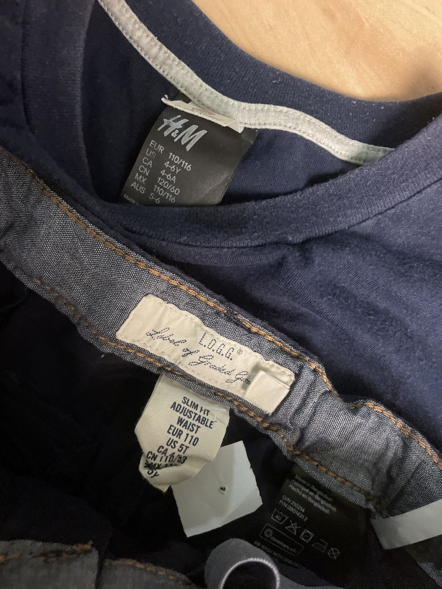H&M Kleiderpakete & -sets: Blaues H&M Sommerset Gr.110 – Neu (gemäss Beschreibung) aus Obergerlafingen von cabo4 2