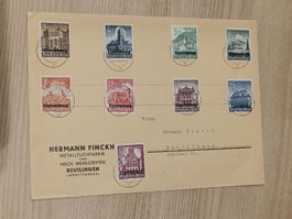 Gross Brief Deutsches Reich mit Überdruck Luxemburg 1941
