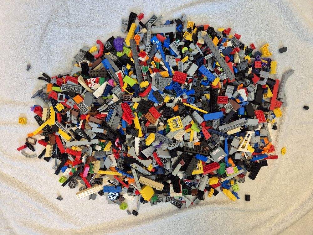 Lego Giocattoli: Grosses Konvolut 3lkg Lego Steine (01) – Usato da Russikon venduto da reimundo92