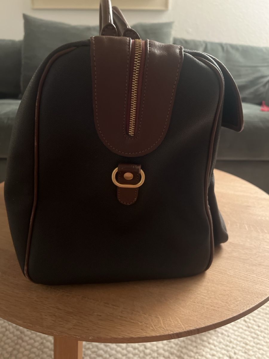 Dunhill Borse: Dunhill Weekender grün – Usato da Zürich venduto da nabisco 7