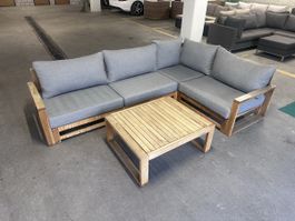 Gartenlounge Holz 5-tlg MICASA