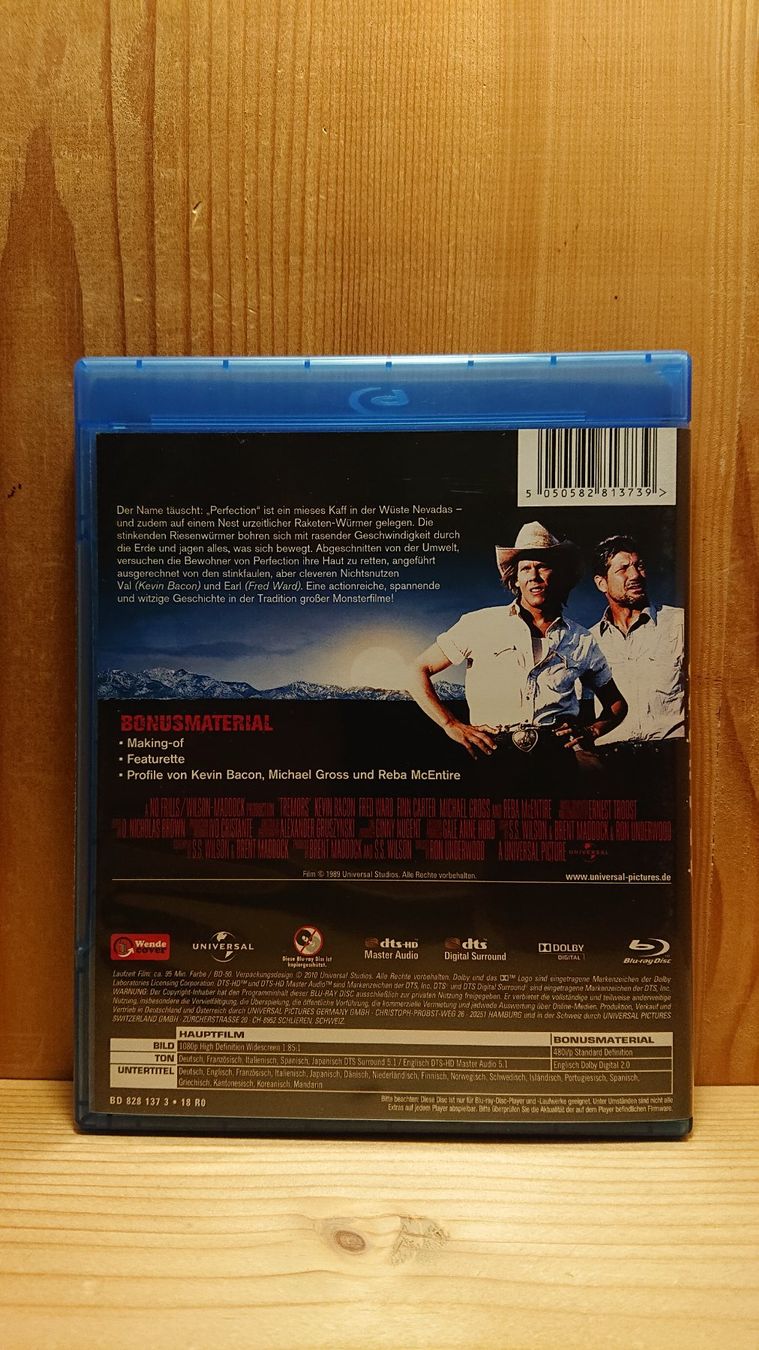 Alle DVDs: TREMORS Blu-Ray mit Kevin Bacon – Gebraucht aus Wilderswil von Exebub 1