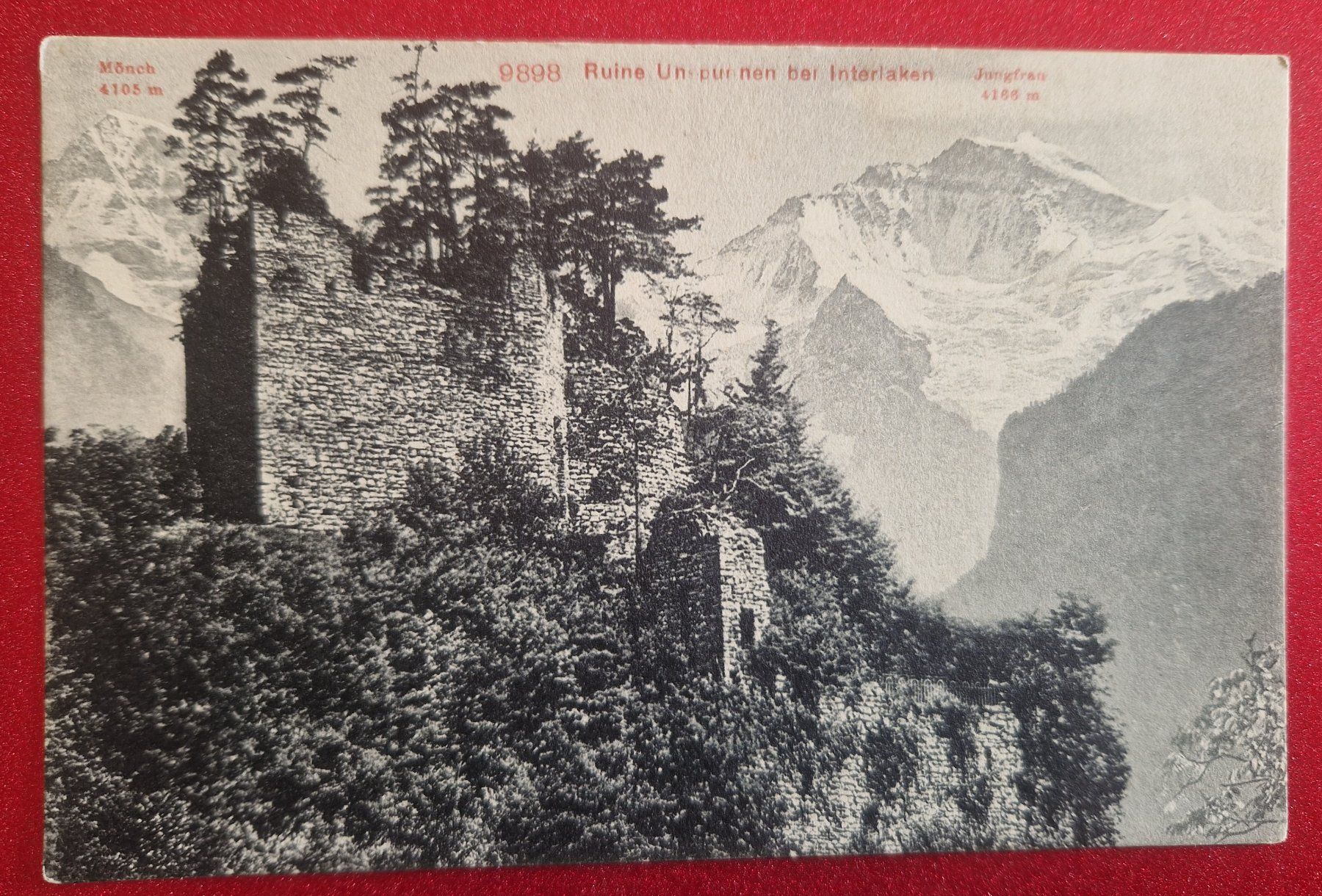 Ansichtskarten: Ruine Unspunnen bei Interlaken top – Neu (gemäss Beschreibung) aus Melchnau von Arthurius