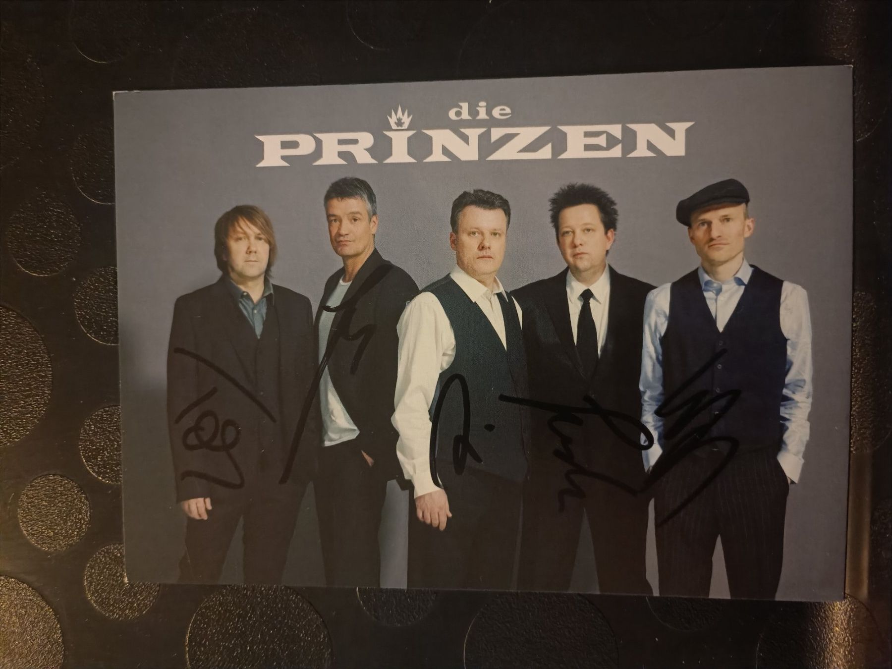 Autografi: Die Prinzen -  signierte Autogrammkarte – Usato da Menziken venduto da Artographs