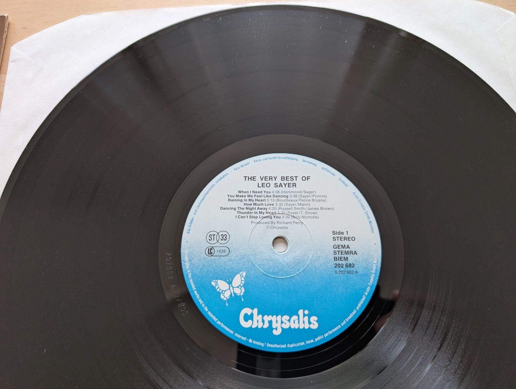 Schallplatten: Leo Sayer 4x  mit Beilage – Gebraucht aus Ebikon von soundundvielfalt 4