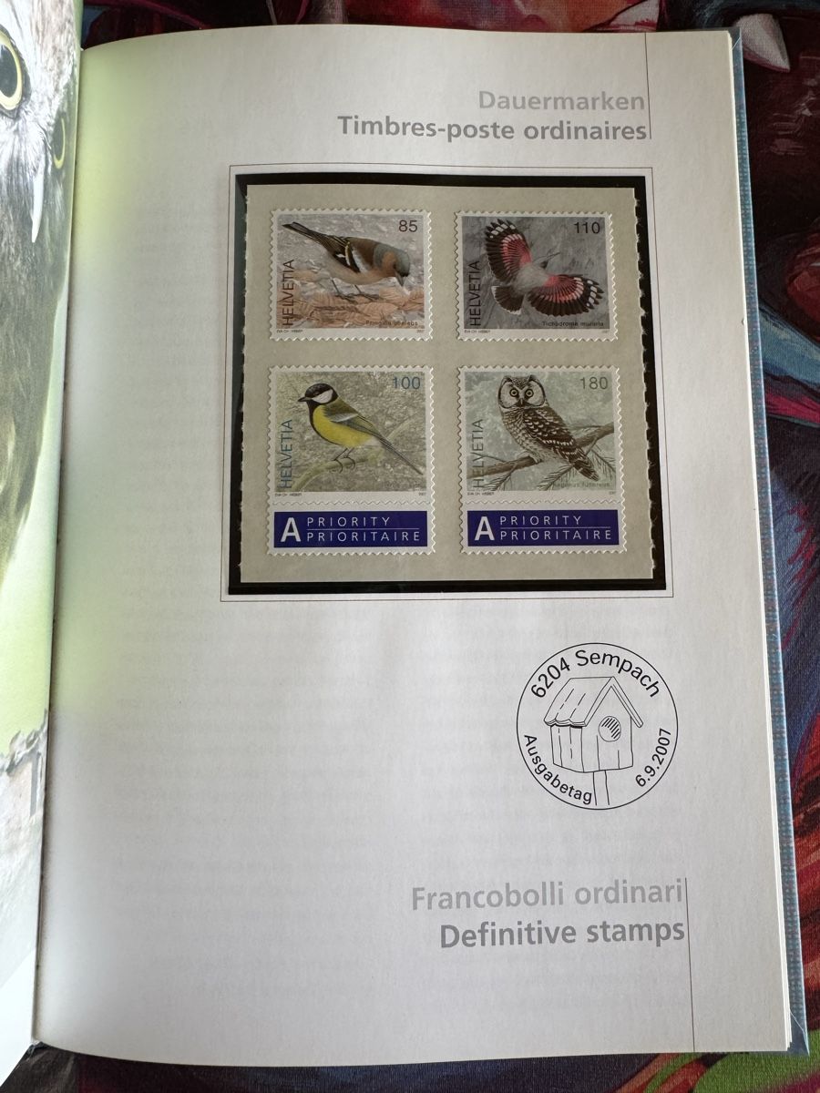 Albums: Schweizer Briefmarken Jahrbuch 2007 komplett postfrisch – D'occasion à Leutwil par Jaxon_withXx 7