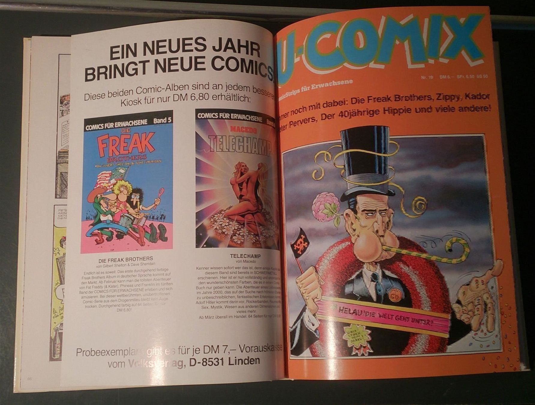 Fumetti: U-Comix Sammelband 5 - Hefte 17-20 – Usato da Dübendorf venduto da Povo 4