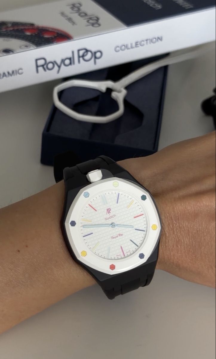 Swatch Orologi: Audemars Piguet x Swatch watch – Nuovo e nell'imballaggio originale da Paradiso venduto da viorea 2