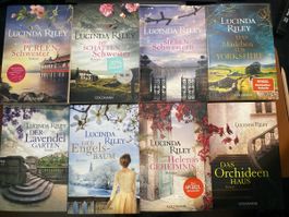 8 Romane Lucinda Riley, Taschenbücher 