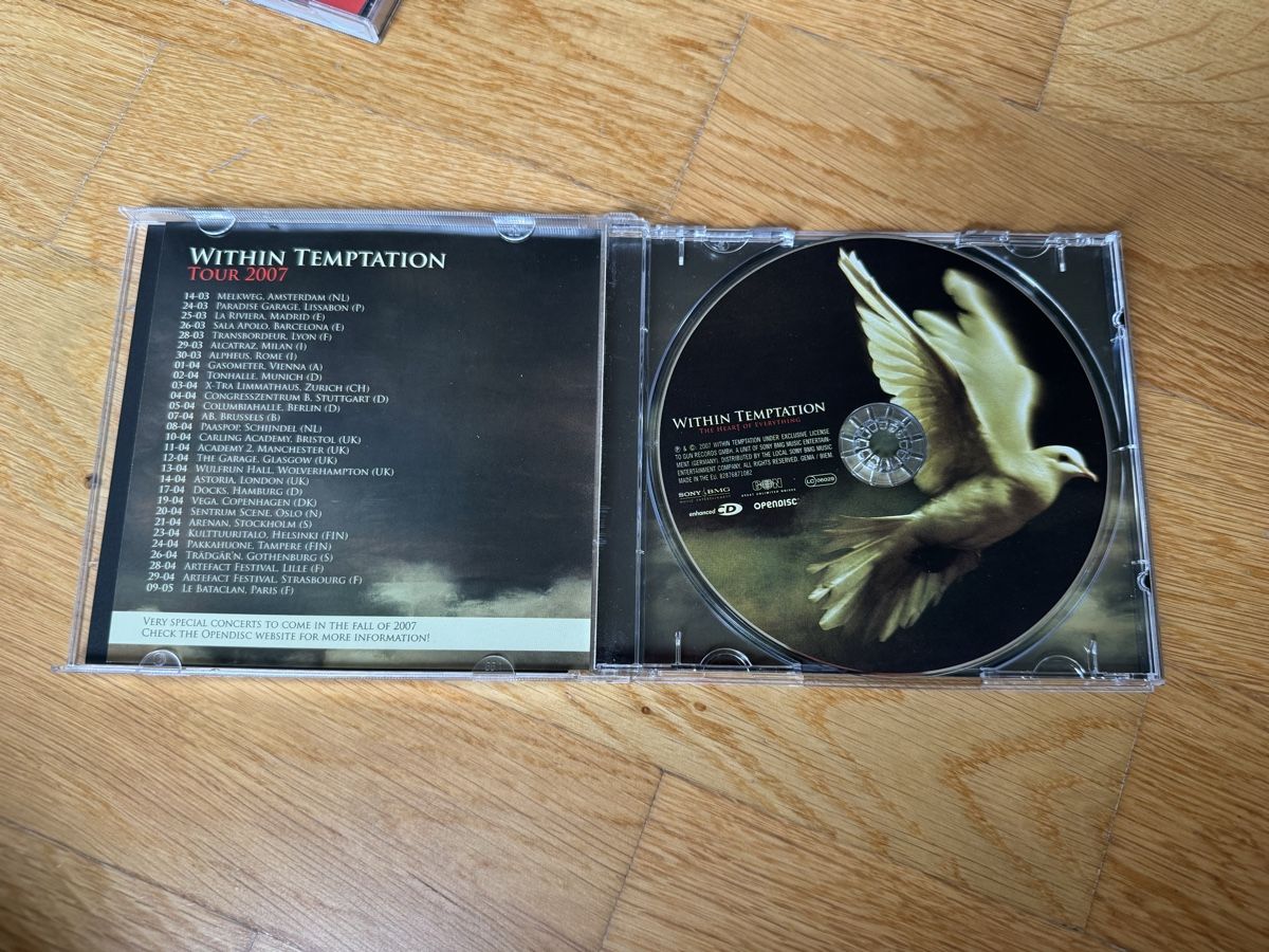 CD: Within Temptation The Heart of Everything CD – Usato da Zürich venduto da wtpooh 2