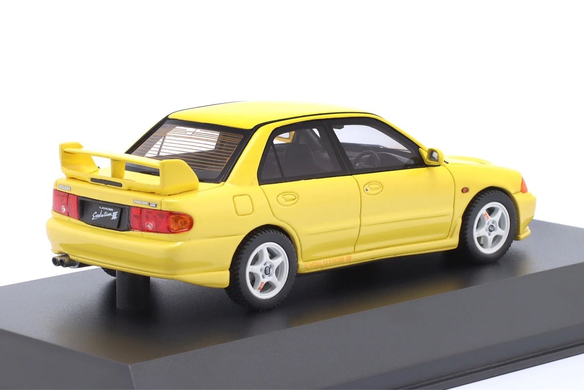 Mitsubishi Modellini d'auto: Mitsubishi Lancer GSR Evolution III  – Nuovo e nell'imballaggio originale da Flawil venduto da Imperiosud 3