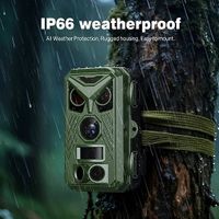 Caméra de Chasse WiFi 4K Détection Mouvement Vision Nocturne
