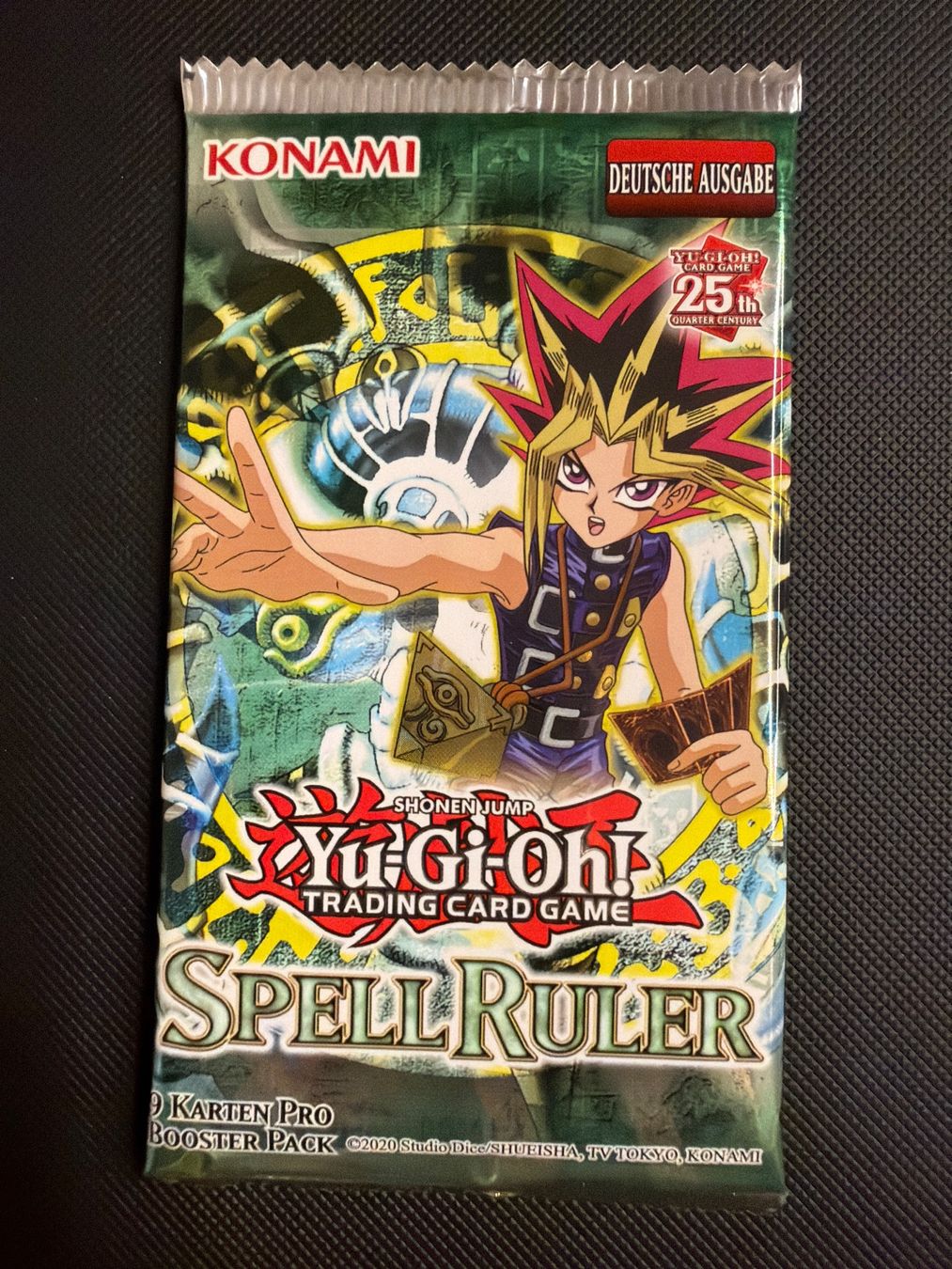 Yugioh Sammelbilder & Trading cards: Yu-Gi-Oh! Spell Ruler 25th-Anniversary Booster-Pack DE – Neu und originalverpackt aus Buchs SG von Deafectus